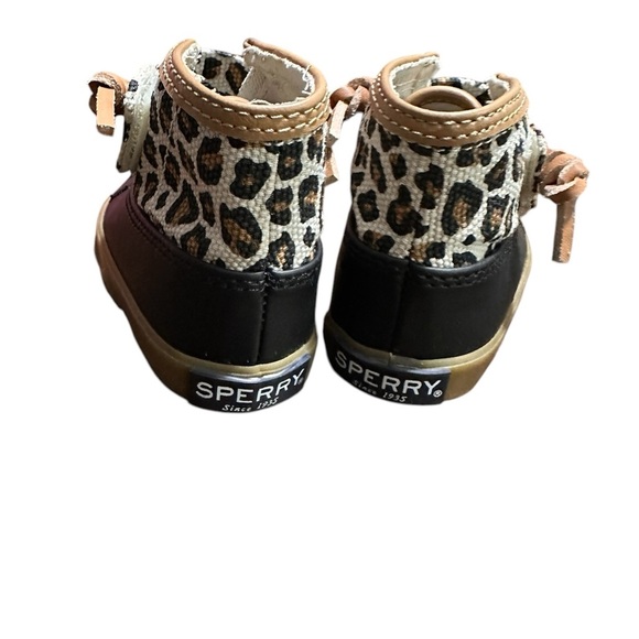 Sperry Baby-Girl's Icestorm Crib Ankle Boot Size 1 - Picture 3 of 5